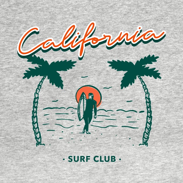 California surf club by WOAT